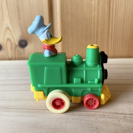 McDonald's マクドナルド ハッピーミールトイ MICKEY'S BIRTHDAY LAND 1988年／DONALD'S LOCOMOTIVE