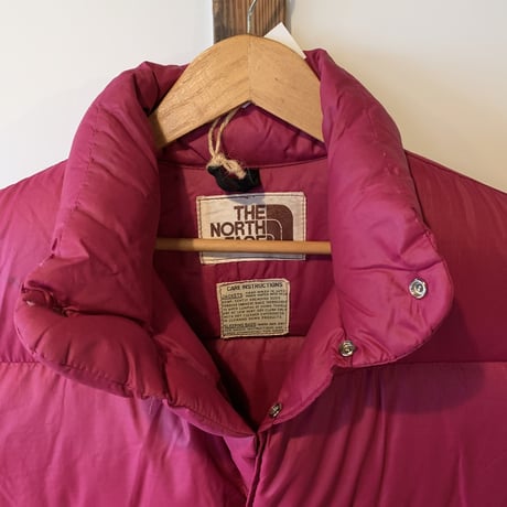 THE NORTH FACE 茶タグ ダウンベスト パープル