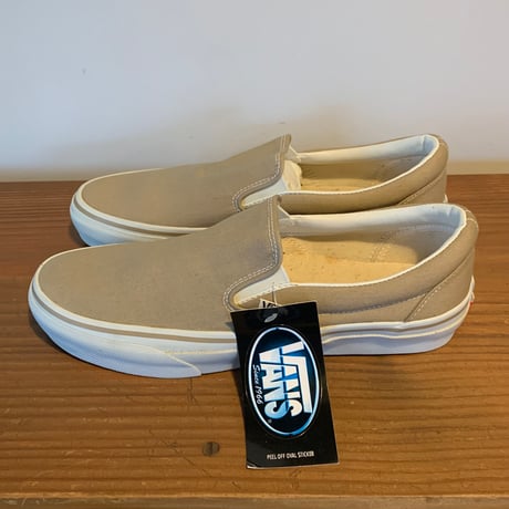 VANS スリッポン SAND NOS デッドストック 1990年後期〜2000年前期 オールドバンズ