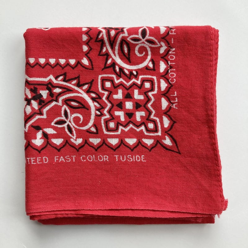 ATLAST&CO. BANDANA アットラスト バンダナ レッド ATLAST&CO. BANDANA アットラスト バンダナ レッド