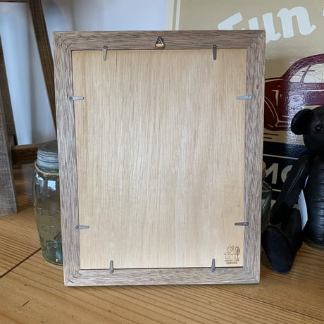 WOOD LIFE SERVICE no.17 snoopy peanuts オールドウッドフレーム OLD WOOD FRAME 古材 額縁