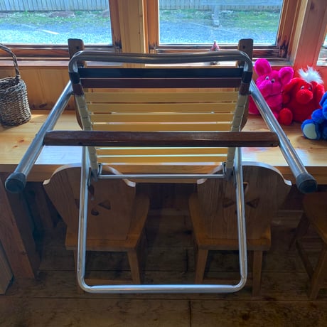 パティオチェア no.1 THE TELESCOPE FOLDING FURNITURE CO.INC. NEW YORK made in USA  lawnchair ローンチェア vintage