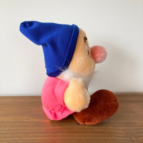 Disney The Seven Dwarfs "SNEEZY" 東京ディズニーランド 白雪姫と7人のこびと "くしゃみ” ぬいぐるみ 1980s