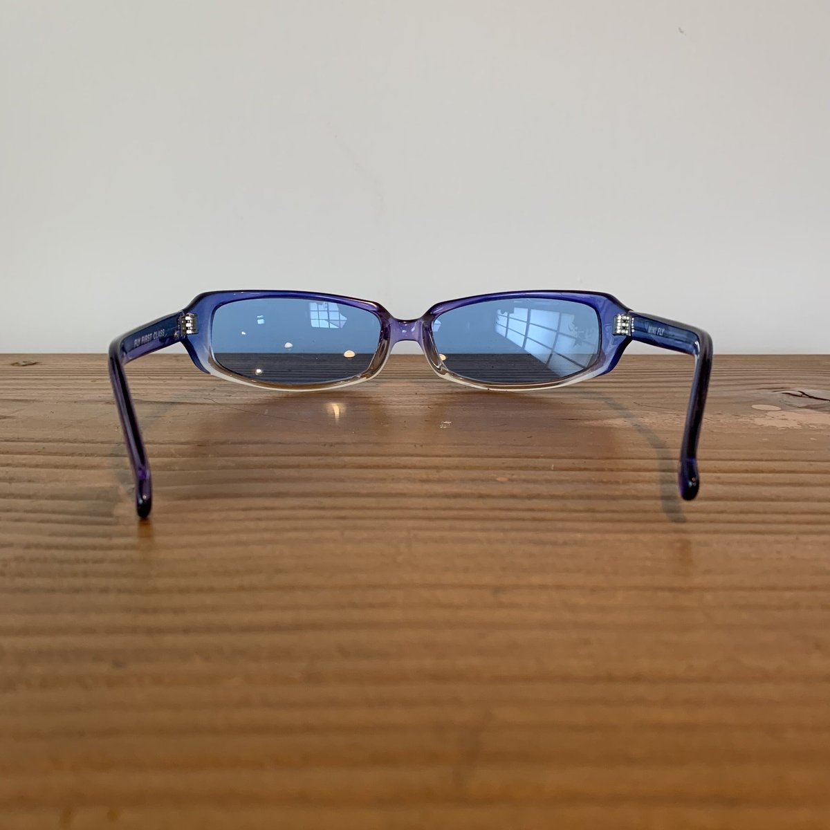 BLACKFLYS MINIFLY ブラックフライ アイウェア vintage BLACKFLYS MINIFLY ブラックフライ アイウェア 1990年代 ブルー