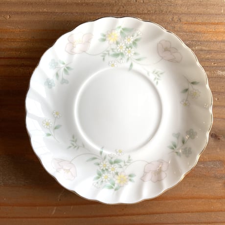 Noritake N.T Venus China ノリタケ 花柄 カップ＆ソーサー 1980～1990s