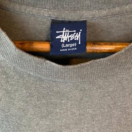STUSSY 1990s SK8 紺タグ S/S TEE L OLD STUSSY made in USA vintage