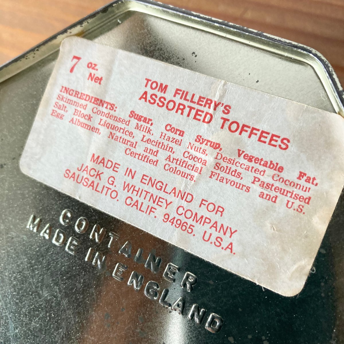 猫 ヴィンテージ ティン缶 | MILMOUNTAIN STORE