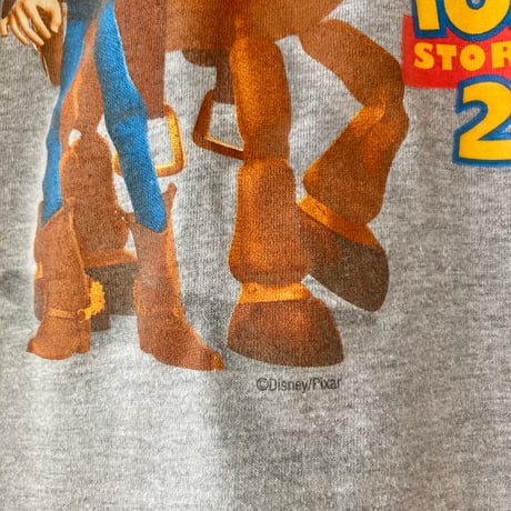 Disney TOY STORY2 トイストーリー2 ウッディ ブルズアイ S/S Tee MADE IN U.S.A.