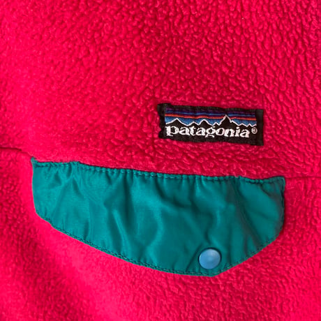 patagonia 1980s-1990s Snap-T Pullover Rマーク 前立てナイロン パタゴニア 美品 made in USA vintage
