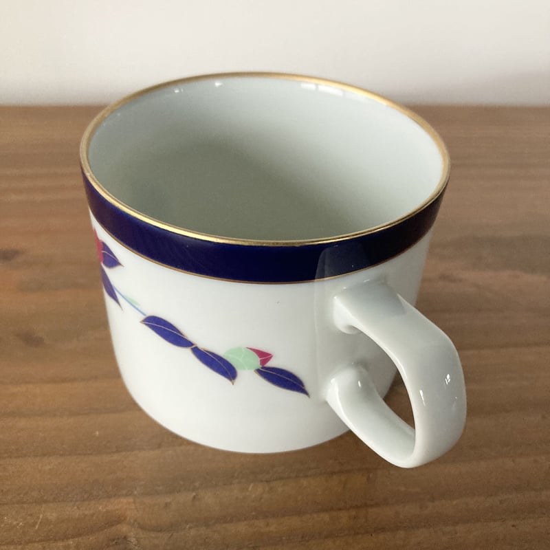 香蘭社 山茶花 カップ&ソーサー 2客セット 1980~1990s 香蘭社 山茶花 カップ&ソーサー 2客セット 1980~1990s