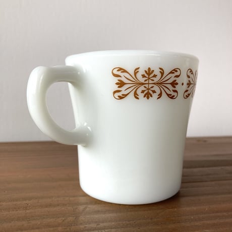 PYREX オールドパイレックス マグカップ／Copper Filigree B