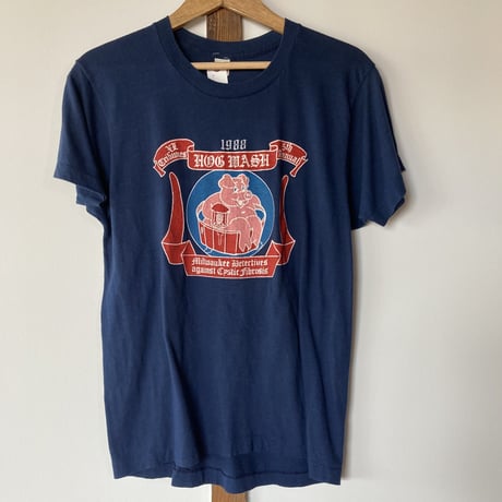 1988 PIG PRINT S/S TEE　USED