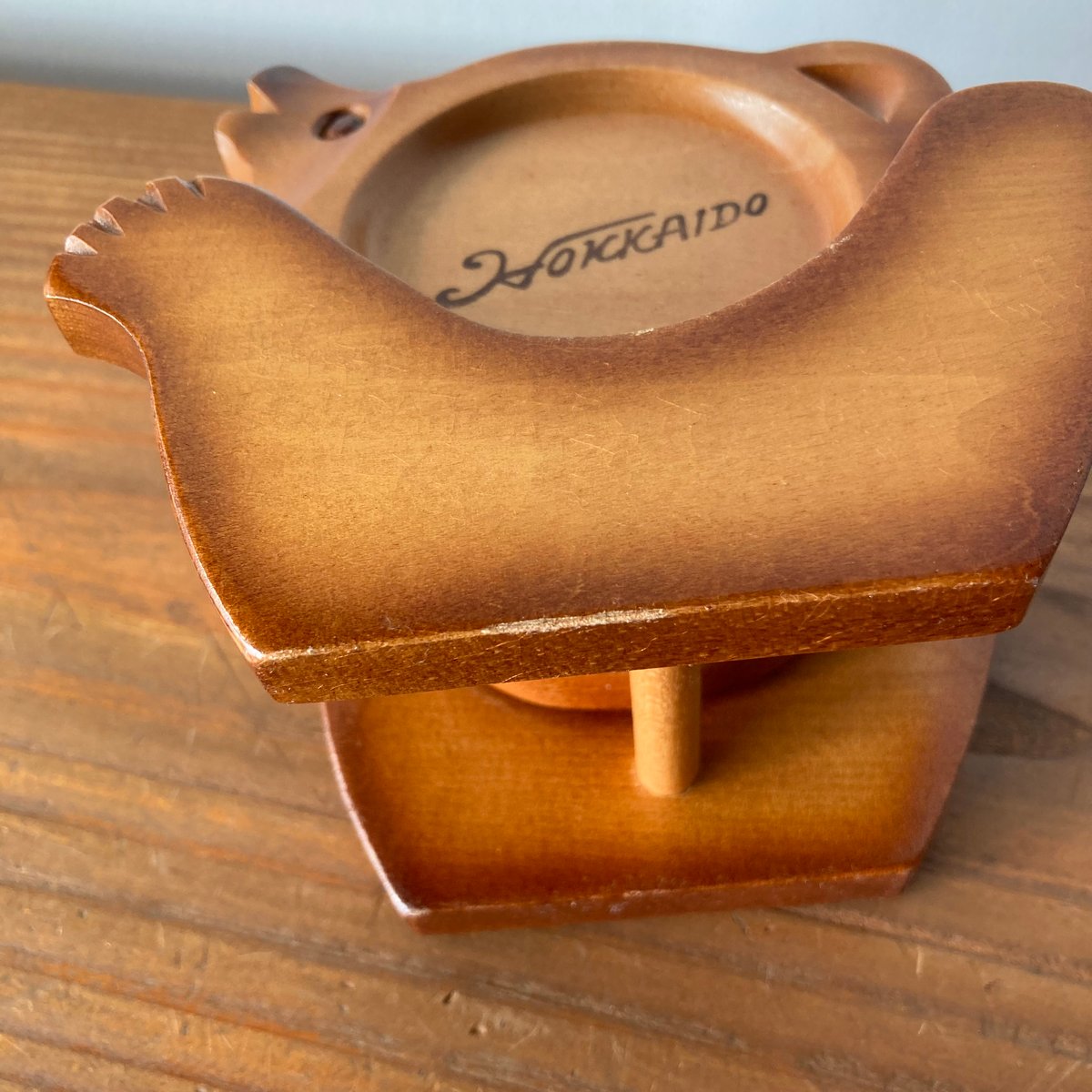 確認⸜(*ˊᗜˋ*)⸝♡ 干支着ぐるみ・木製コースター 木製 熊コースター セット 北海道木彫民芸品 北海工芸社 | MILMOUNTAIN