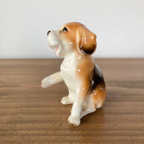 ヴィンテージ 犬 ビーグル 置物