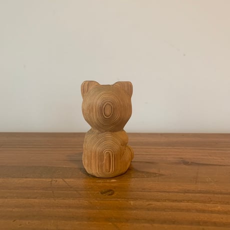 熊ボッコ 北海道 木彫り熊 小 HOKKAIDO JAPAN BEAR VINTAGE