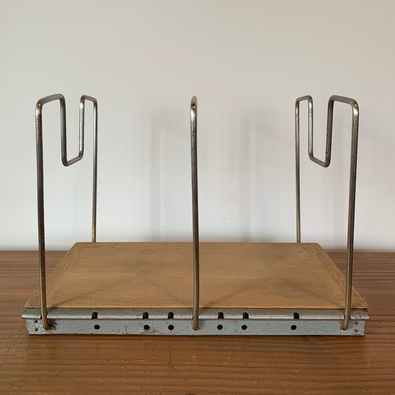 ブックスタンド No.3 ワイヤー 本立て ヴィンテージ 昭和