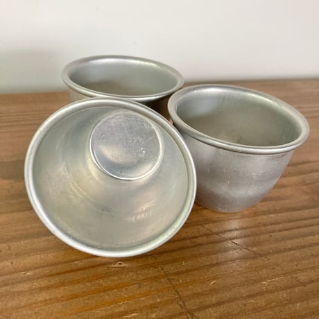 イギリス ヴィンテージ アルミミニカップ MERMAID ALUMINIUM BRITISH MADE 3点セット