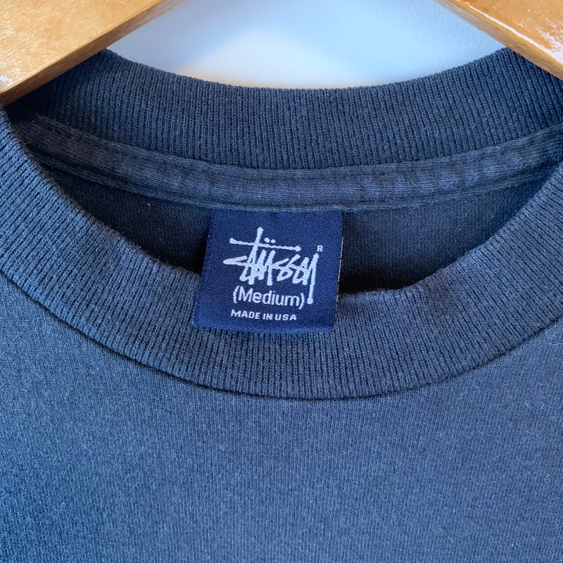 Stussy Tシャツ ネイビー90's My Generation Tee STUSSY 1990s My Generation MODS 紺タグ S/S TEE M O