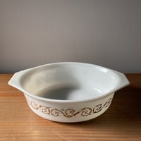 PYREX オールドパイレックス キャセロール／Empire Scroll