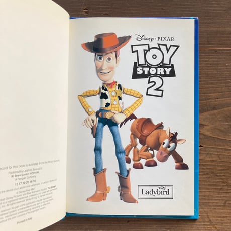 Disney TOY STORY2 トイストーリー2 英語絵本 Ladybird 1999～2000年