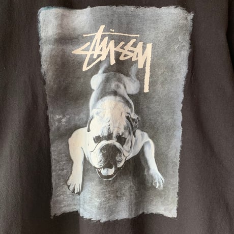 STUSSY 2000s ブルドッグ S/S TEE OLD STUSSY vintage