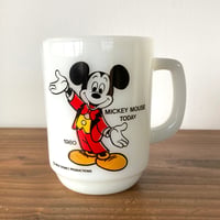 FIRE KING ANCHOR HOCKING Disney Mickey Mouse Today PEPSI ファイヤーキング ミッキー トゥデイ マグカップ
