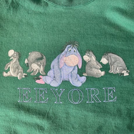 Disney EEYORE Winnie the Pooh イーヨー スウェット 2000s