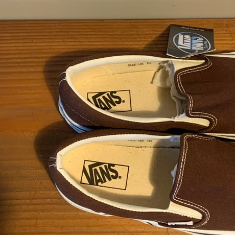 VANS スリッポン PEAT NOS デッドストック 1990年後期〜2000年前期 オールドバンズ