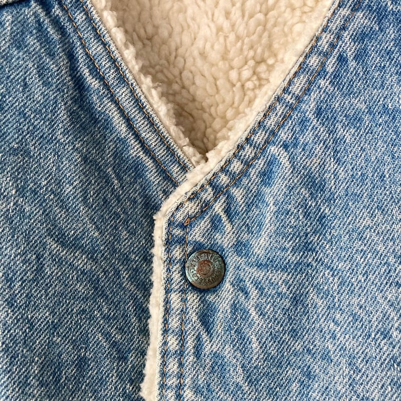 Levi's リーバイス デニムボアベスト 1970s | MILMOUNTAIN STORE
