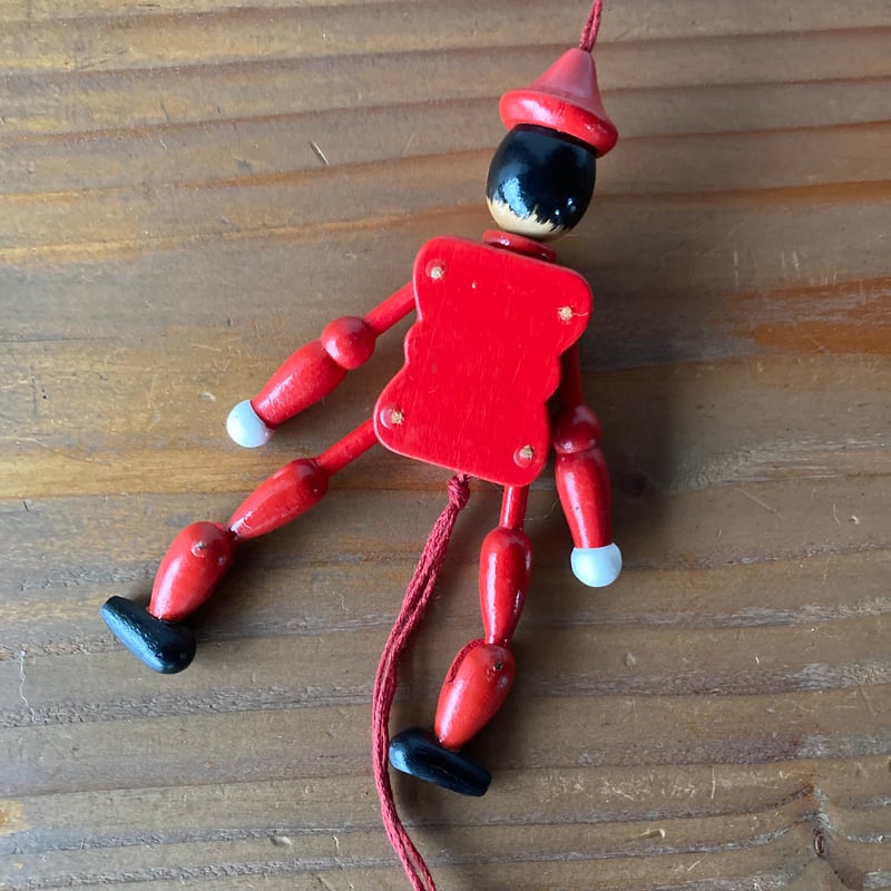 WOODEN PINOCCHIO 木製ピノキオ 吊り下げ人形 | MILMOUNTAIN STORE