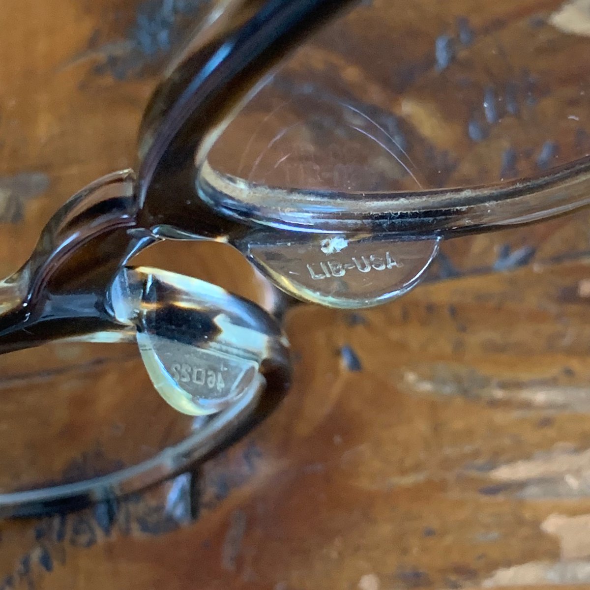LIBERTY USA ウェリントン vintage glasses 1960年代 ameri