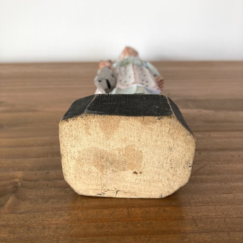 Canada Quebec Wood Carving ケベック木彫り彫刻 ／Old Woman