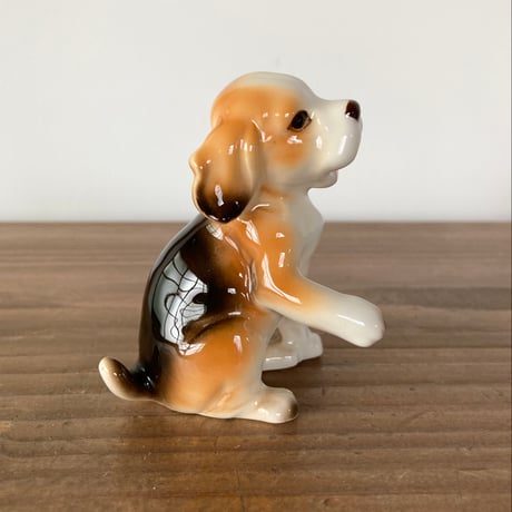 ヴィンテージ 犬 ビーグル 置物