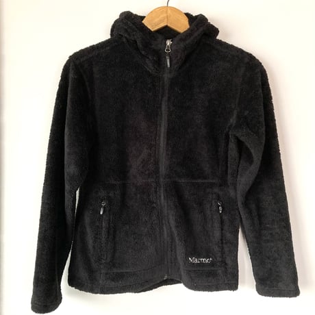 Marmot フリース パーカー WOMENS-S 1990s ／ブラック