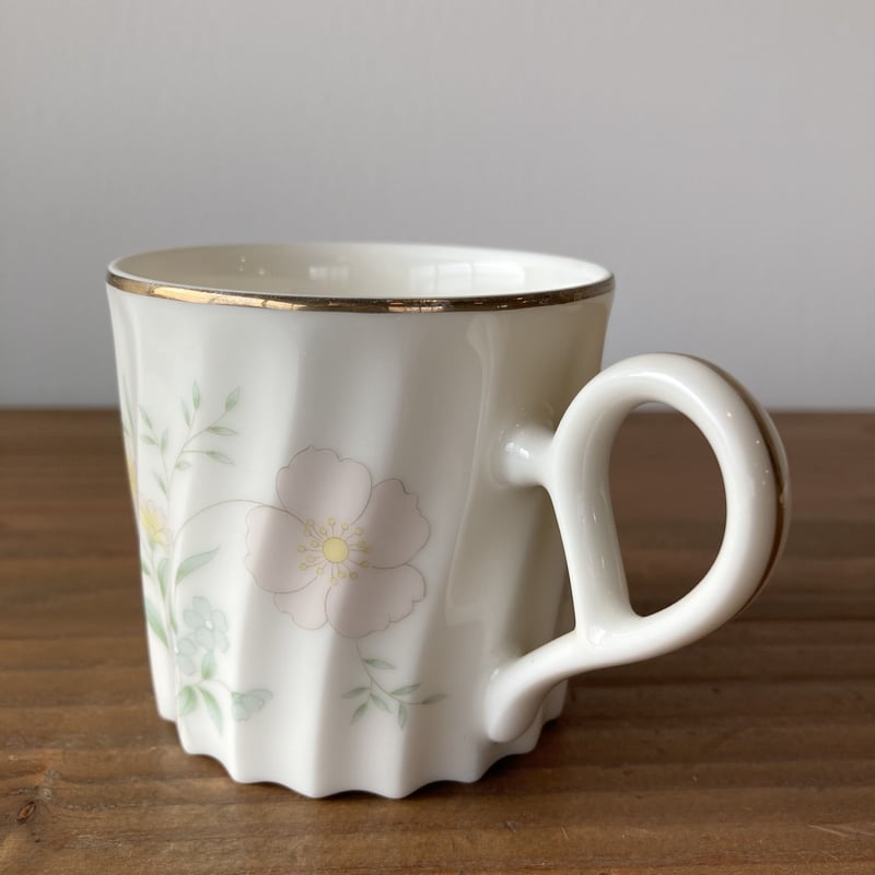 Noritake N.T Venus China ノリタケ 花柄 カップ＆ソーサー 1980～