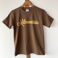 Milmountain 6.2oz S/S TEE SanDiego／ブラウン