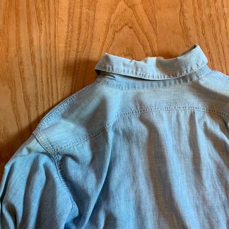 USN Chambray shirts 1940s vintage USA