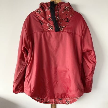 L.L.Bean 総柄 中綿 ナイロンアノラック 1980s