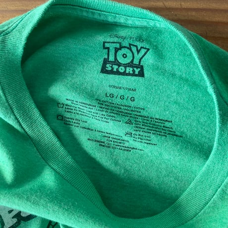 Disney TOY STORY REX  トイストーリー レックス S/S Tee