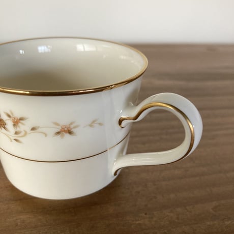 Noritake Ivory China SUFFOLK ノリタケ デミタス カップ＆ソーサー 1970～1980s