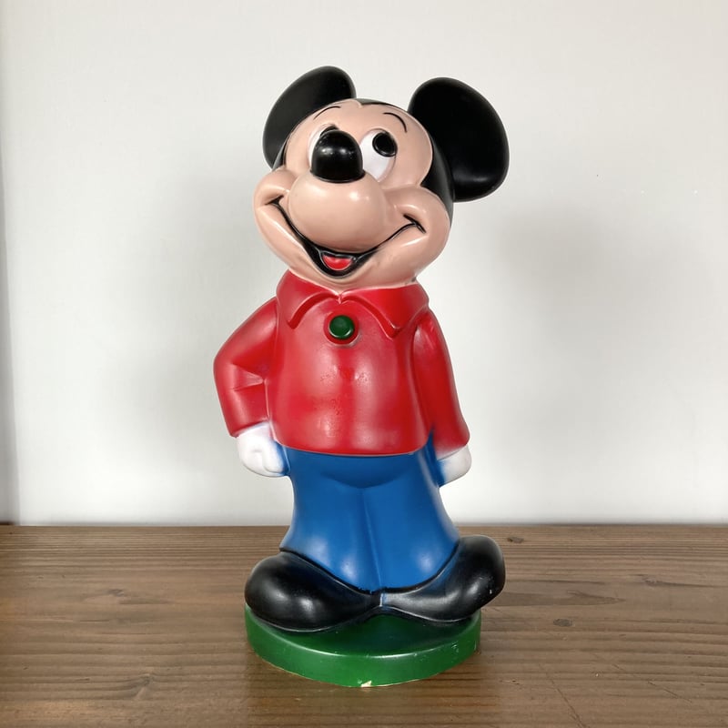1970s MICKEY MOUSE BANK・PLAY PAL PLASTICS ミッキーマ 1970s MICKEY MOUSE BANK・PLAY PAL PLASTICS ミッキーマ