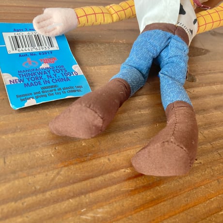Disney TOY STORY WOODY トイストーリー ウッディ ドール ぬいぐるみ THINKWAY TOYS