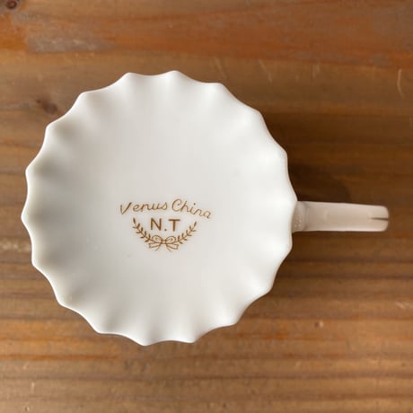Noritake N.T Venus China ノリタケ 花柄 カップ＆ソーサー 1980～1990s