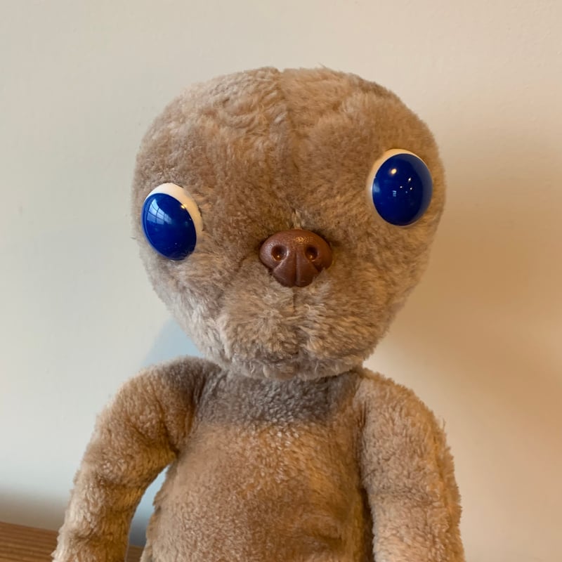 E.T. ぬいぐるみ① blue eye 1982年 青目 初期 ヴィンテージ