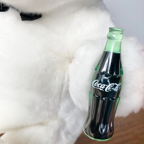 Coca-Cola コカ・コーラ ポーラーベア シロクマ 蝶ネクタイ ぬいぐるみ 1990s