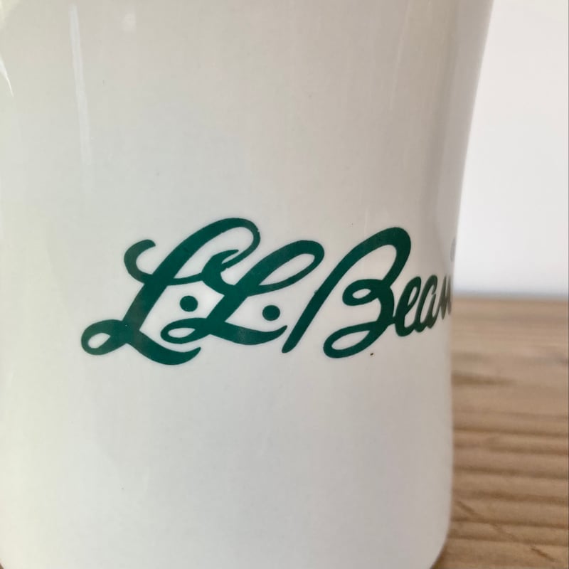 LL Bean ロゴ入り マグカップヴィーンティージ LL Bean ロゴ入り マグカップヴィーンティージ