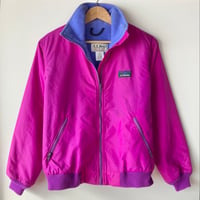 L.L.Bean エルエルビーン 極美品 1980s Warm-up Jacket made in USA パープルピンク カタディン 山タグ  ウォームアップジャケット VINTAGE