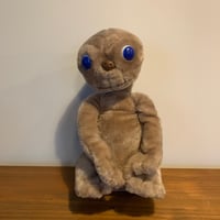 E.T. ぬいぐるみ② blue eye 1982年 青目 初期 ヴィンテージ KAMAR SHOWTIME 1982 vintage