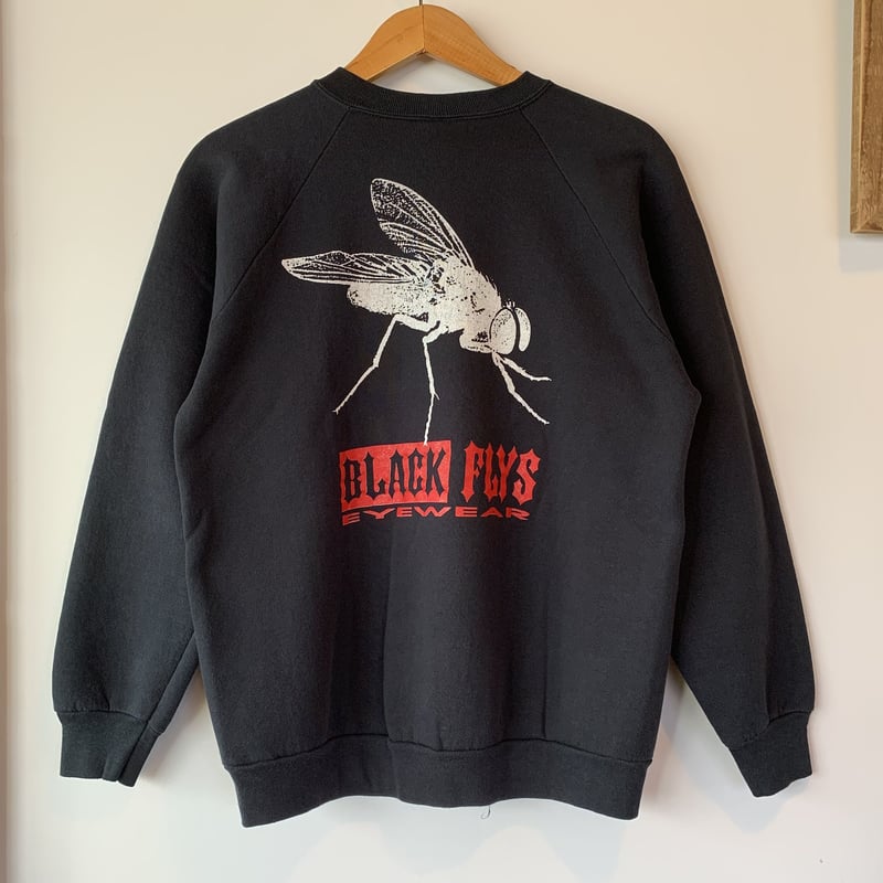 90年代初期 Black Flys 最初期 Tシャツ XLサイズ 超レア品 90s black flys T-shirt / XL/ made in USA 🇺🇸 ご存知ブラック