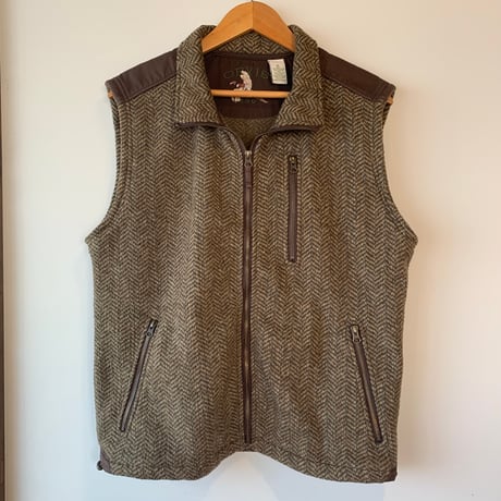 ORVIS 1990s フリースベスト 刺繍  希少貴重 美品 USA vintage